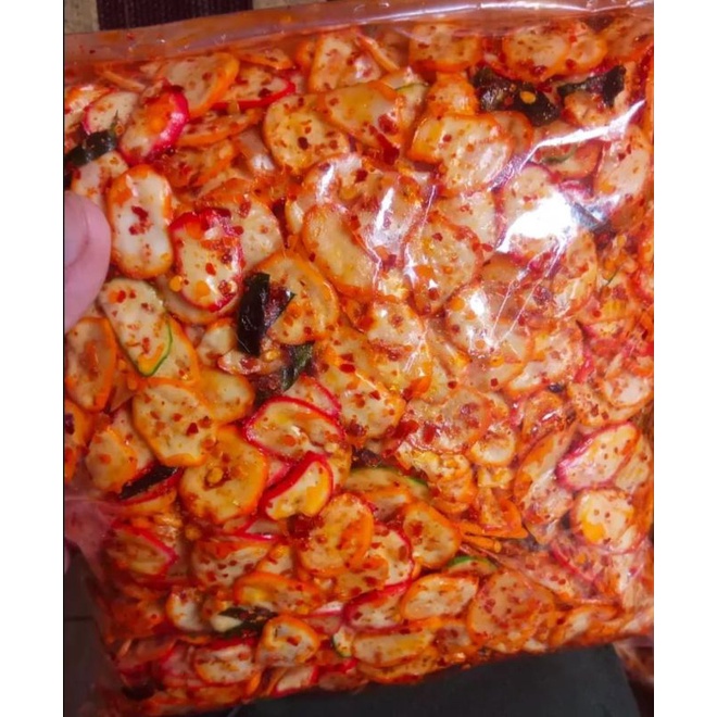 

Seblak kerupuk bawang pedas daun jeruk 500.gram