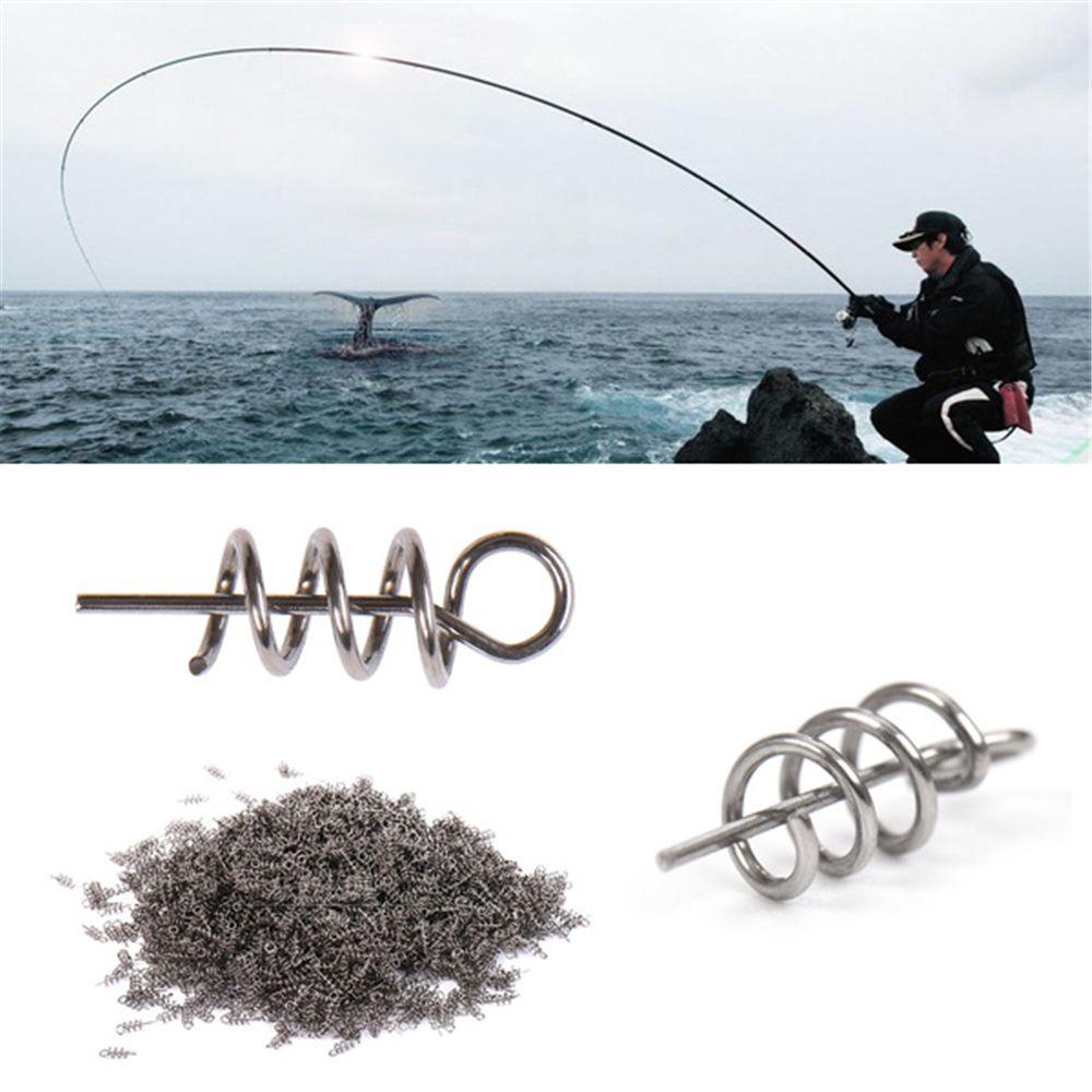 QUINTON Fishing Hook Metal Untuk Soft Lure Crank Lock Needle Fixed Centering