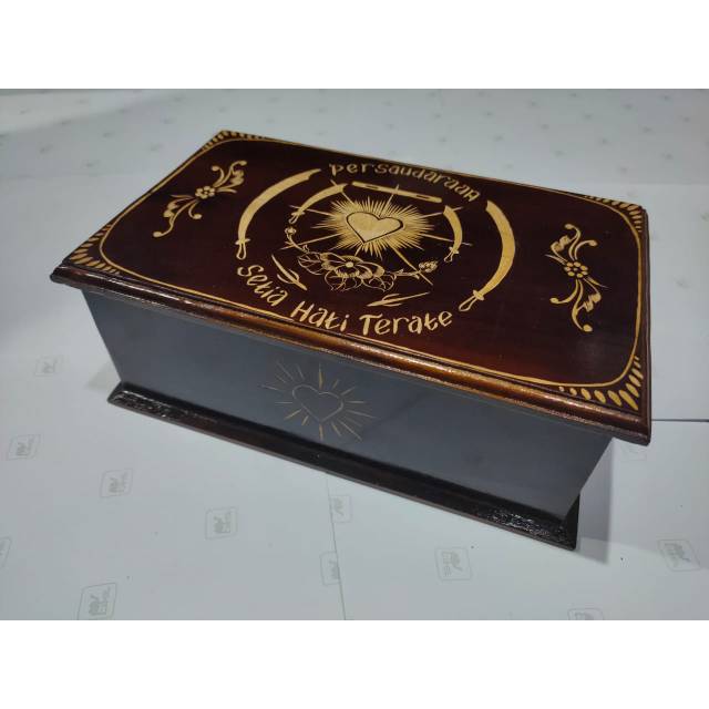 KOTAK KAYU MORI MODEL UKIR PSHT