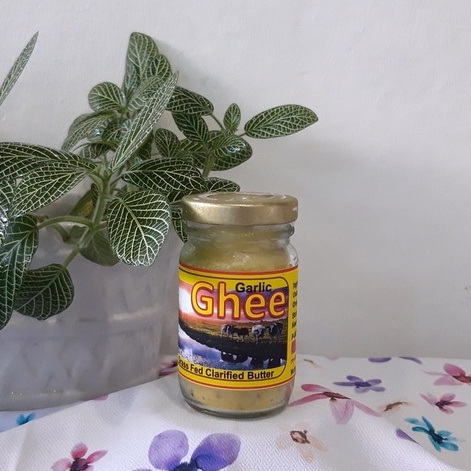 

Ghee, Garlic & Herb Ghee, Grass Fed Clarified Butter 120 ML