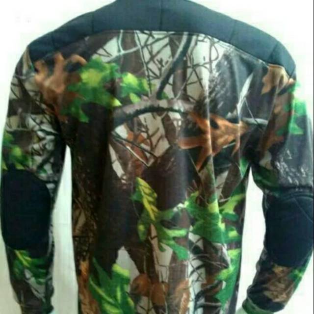 Kaos lengan panjang loreng camo perbankin