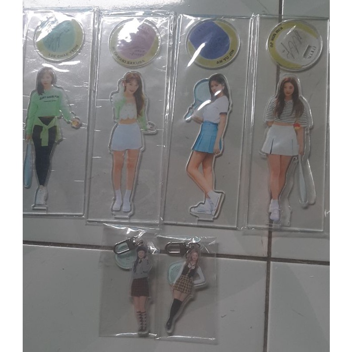 ACRYLIK STAND DICON IZONE KEYRING SECRET DIARY MINJU YUJIN CHAEYEON SAKURA