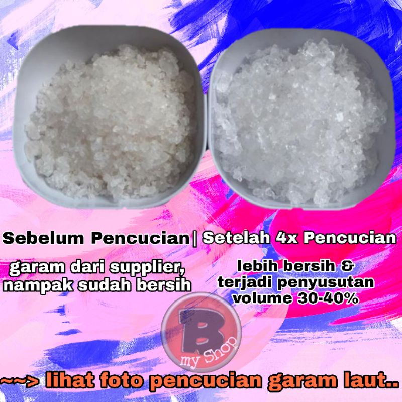 GARAM CUCI HIDUNG - beli 10 FREE 3 - NASAL RINSE - NATURAL SEA SALT NON YODIUM