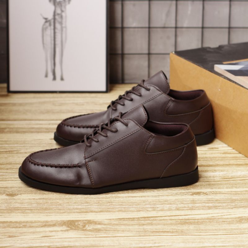 SEPATU CASUAL - SHADOW ISLAND SMITH - Sepatu Casual Pria Loafers Original Smith Pesta Gaya Baru Terlaris