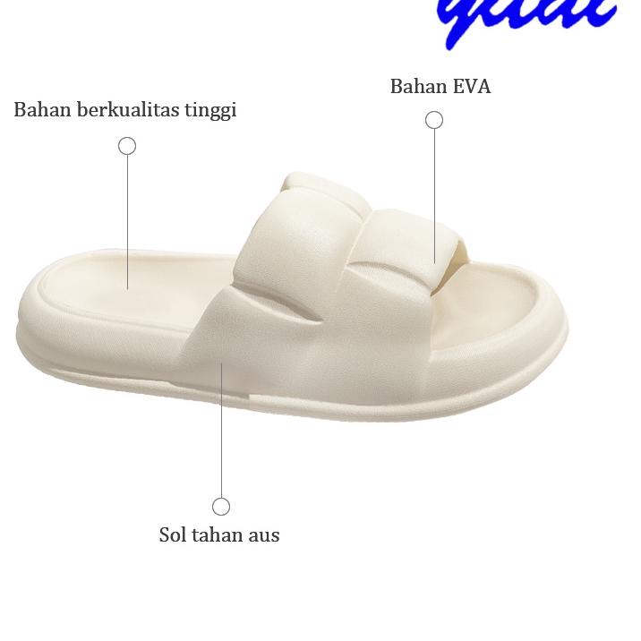 (PALING DICARI) Yitai Sandal Jelly Sandal Wanita EVA Import Sendal Wanita Empuk Dan Nyaman Sandal So