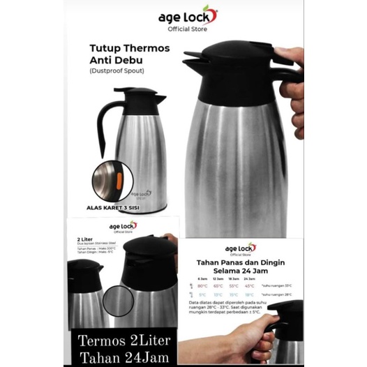 Thermos 2L agelock ltc21