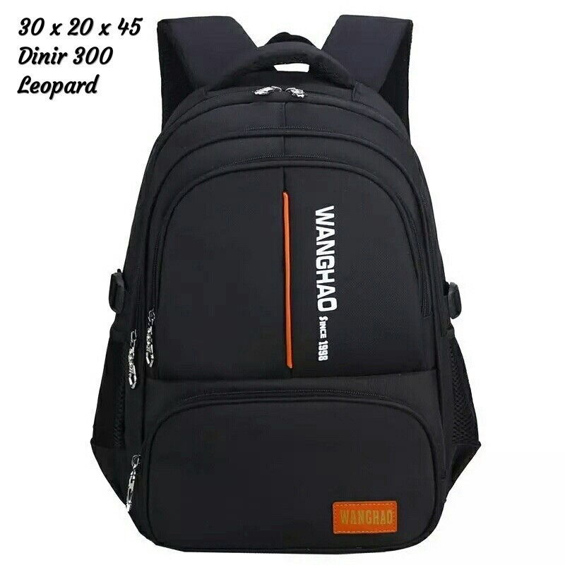 WANGHAO tas ransel anak unisex tas sekolah anak polos backpack anak ransel fashion tas since 1998