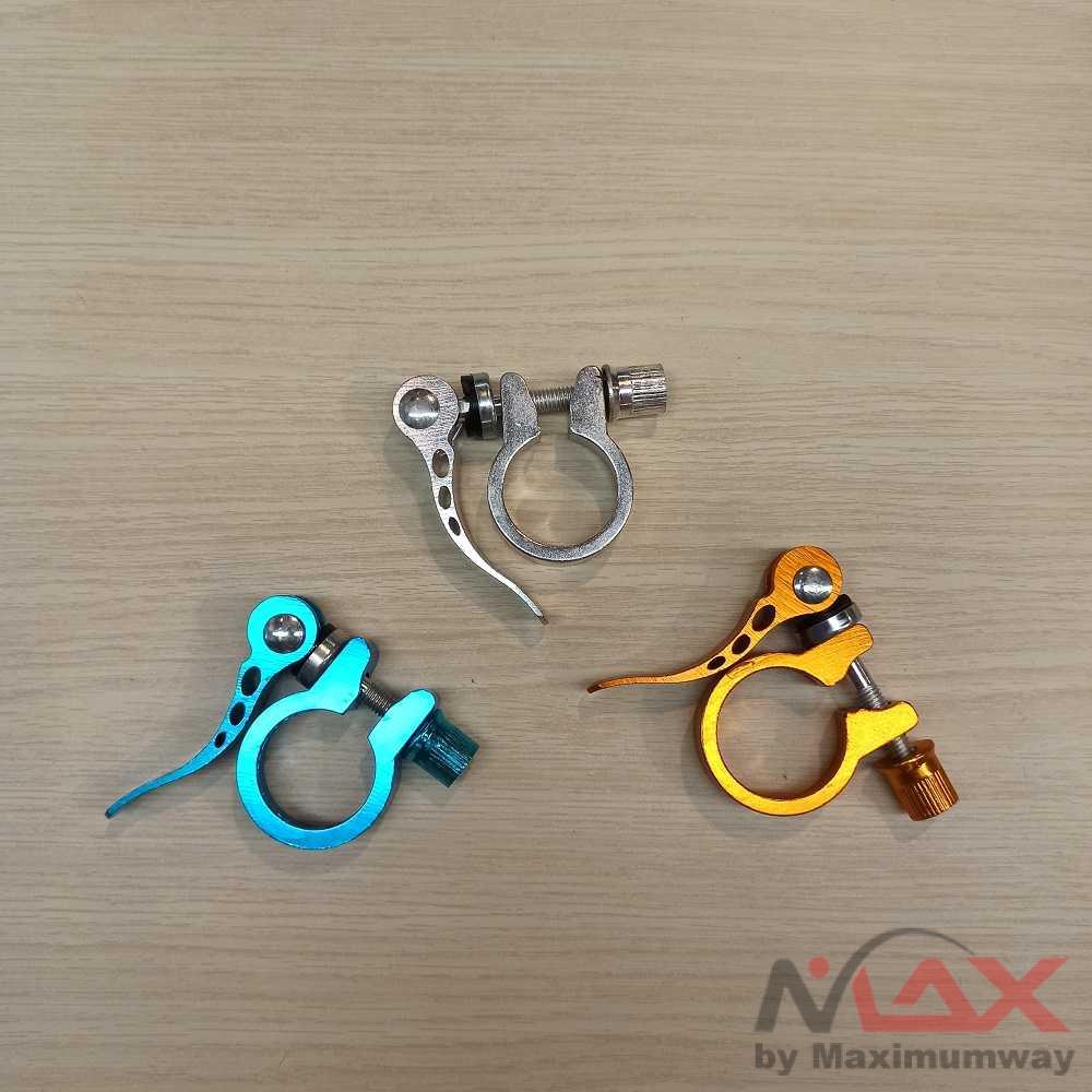 ETA BIKE Seat Post Clamp Tube Clip MTB Clamp Quick Release 31.8mm - S2 Warna Multi Warna