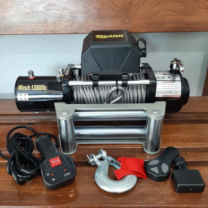 shark winch 13000lbs warn tmax runva winch derek towing