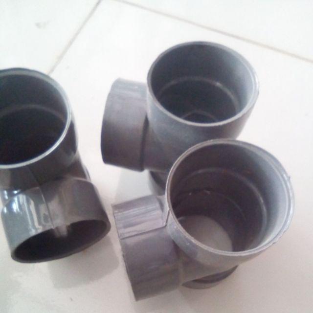 Tee 1.1/4 Inchi Trilliun - T Cabang Tiga Sambungan Paralon Pipa Pvc