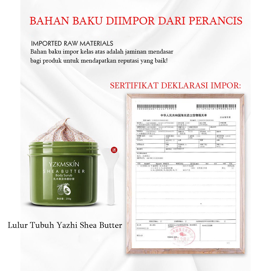 【Barang ready】scrub pengelupasan kulit  niacinamide scrub body dan butt eksfoliasi mengeksfoliasi lulur tubuh whitening scrub pemutih body pengelupasan kulit mati meningkatkan kulit halus pemutih kulit