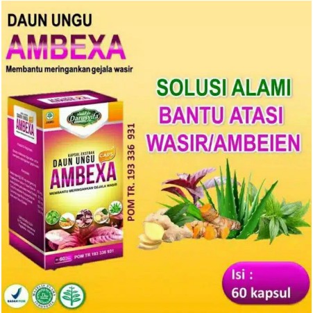Ambexa Darusyifa obat Wasir 100% Original