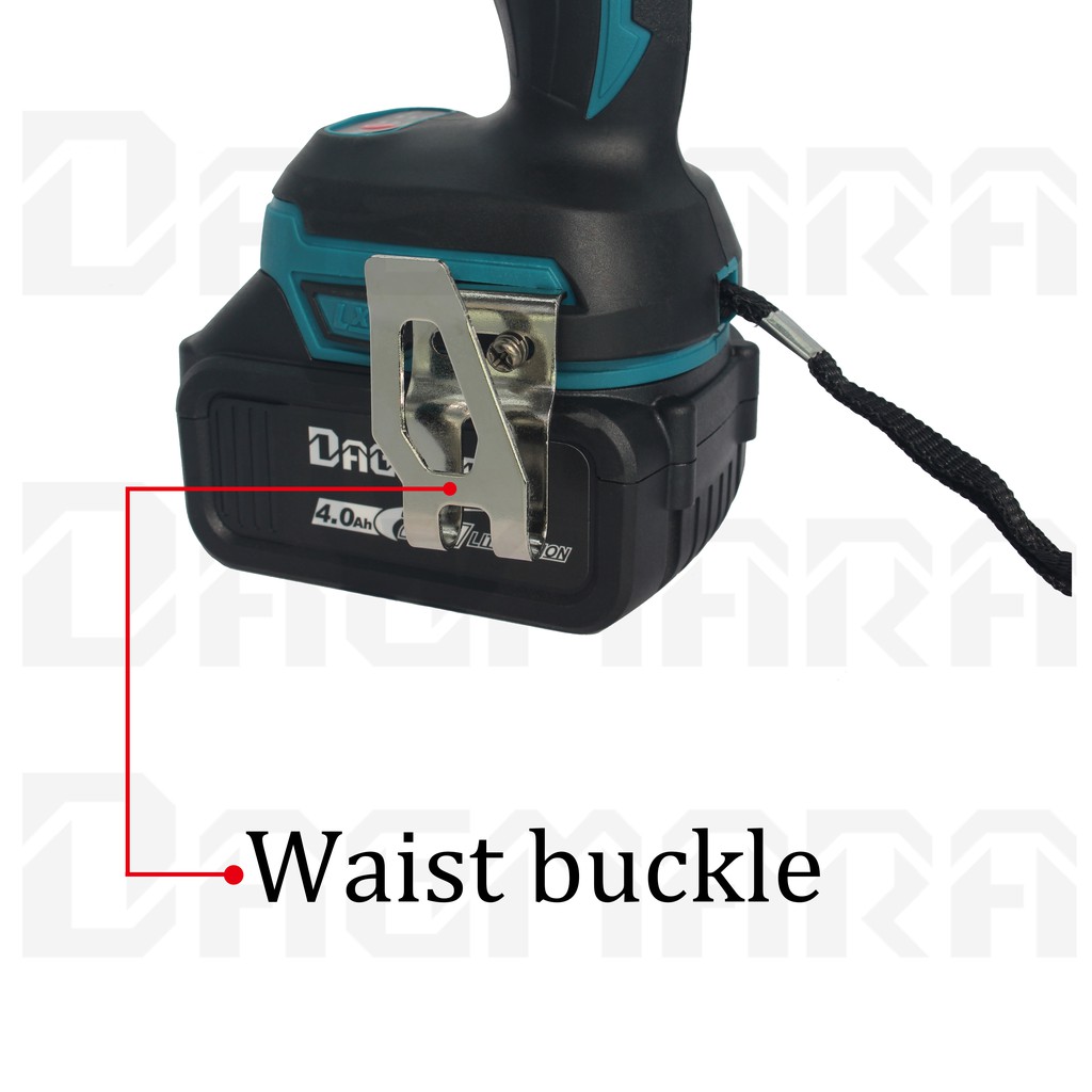 Dagmara 1/2 Inch Heavy Duty Cordless Impact Wrench Electric Impact Wrench Socket Brushless Bor