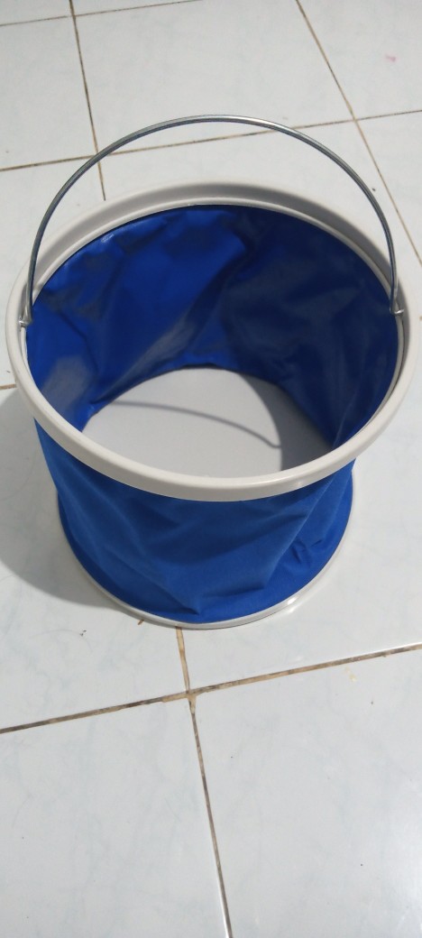 Keranjang Ember Lipat Portable Foldable Bucket Storage Waterproof
