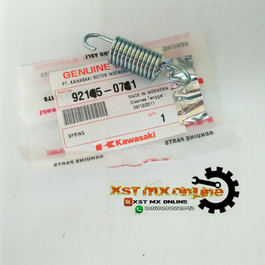 per rem belakang klx bagian tuas