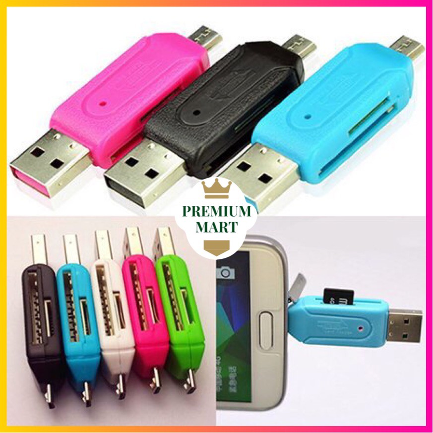 Micro OTG USB Card Reader 4 Slot BUY 1 GET 1