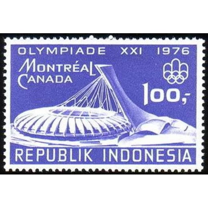 

Perangko Filateli Indonesia MNH 1v 17.05.1976 21st Olympic Games Montreal