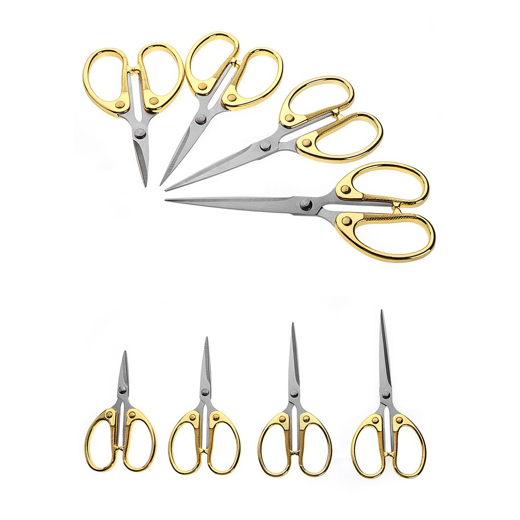 

H 328 GUNTING EMAS GUNTING KAIN TAJAM STAINLESS GOLD SCISSOR