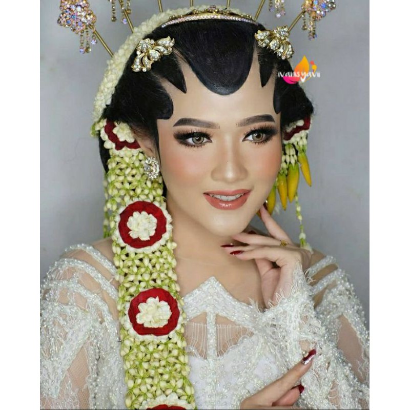 [1 set] Centung + Sisir Batu Tanam / ModeL AureL Cantik