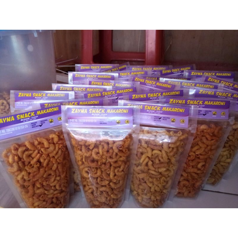 

MAKARONI RENYAH (zayna Snack makaroni)