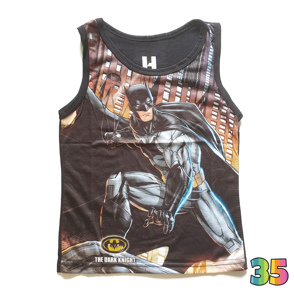 FURO Kaos Kutung Singlet Anak LakiLaki SUPERHEROES