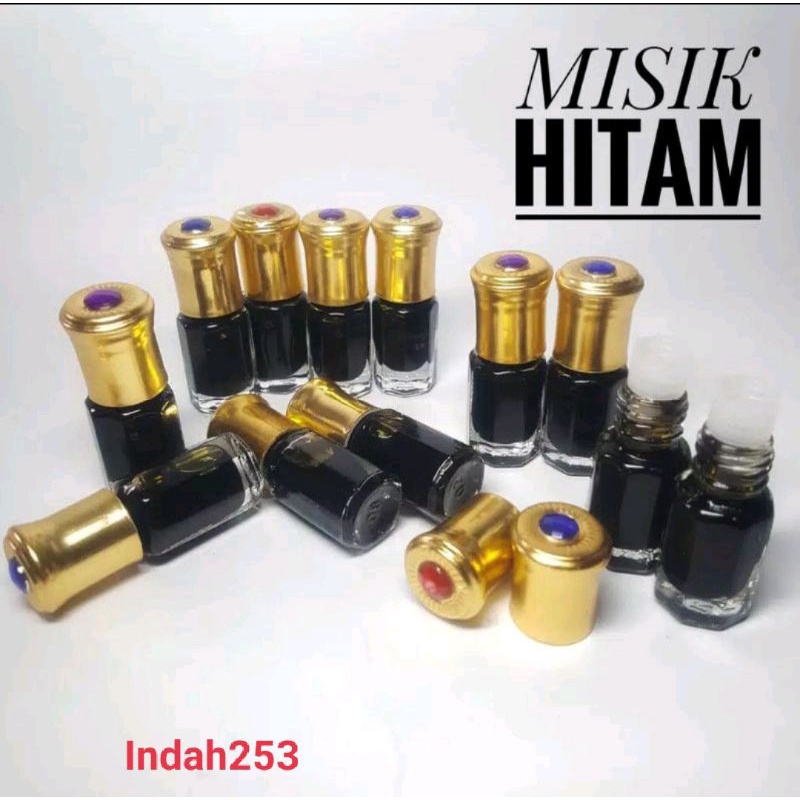 Minyak Wangi Misik Hitam Original 12ml