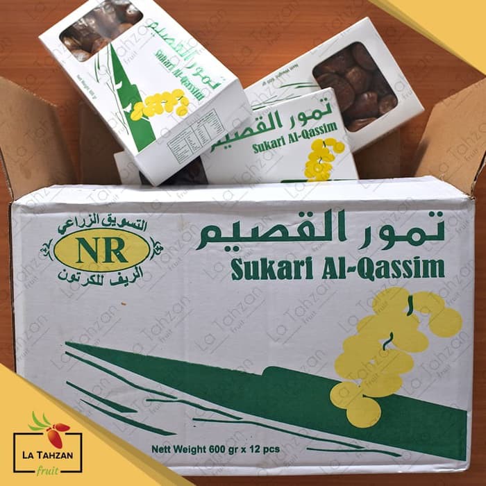 

Kurma Sukari NR 600 gr 1 lusin Dus