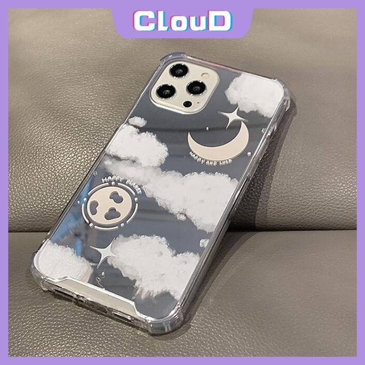 Soft Case Tpu Motif Langit Berbintang Untuk iPhone 11 12 13 Pro Max 7Plus 8Plus X XR XS Max SE 2020