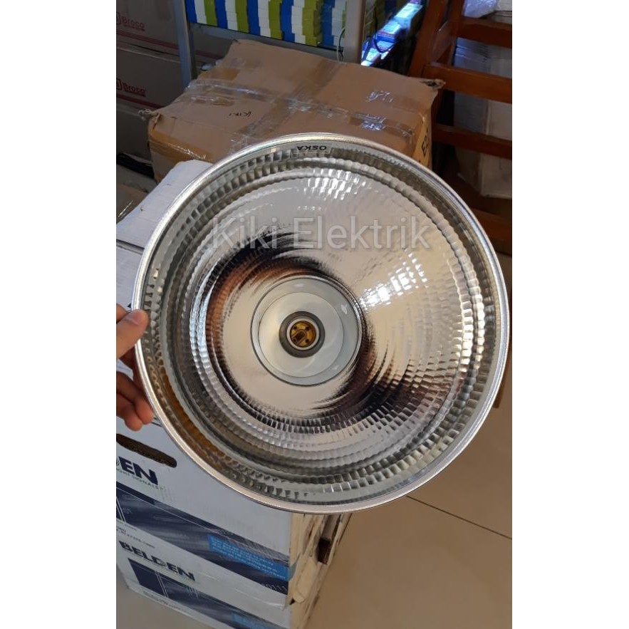 On Sale Kap Lampu Gantung Industri Kilap Diameter 30 Cm + Fitting E27 Murah New