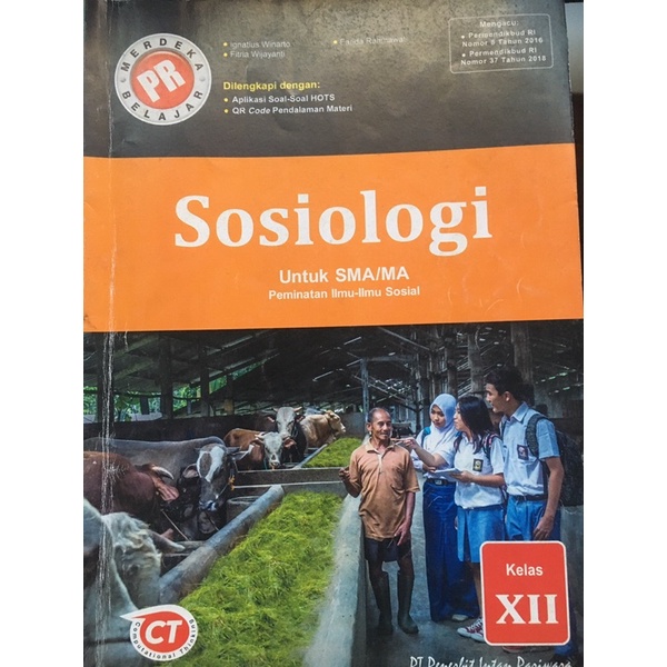 [Preloved] Lks Sosiologi kelas 12 Intan Pariwara