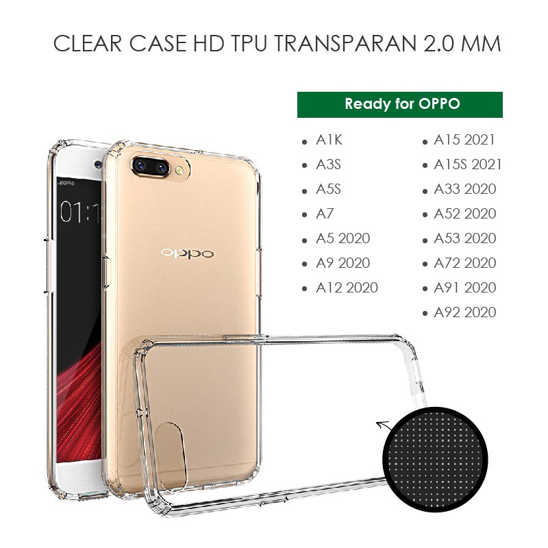 FUZE ANTICRACK CASE OPPO R17 PRO A37 A12 A54 A72 A74 4G 5G