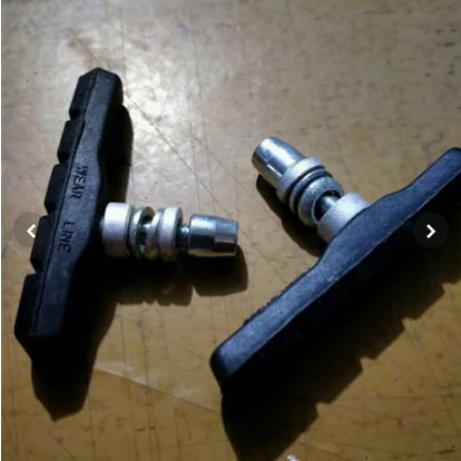 Karet Rem Sepeda Mtb Bmx Mini  Balap Vbrake Taiwan Kunci L