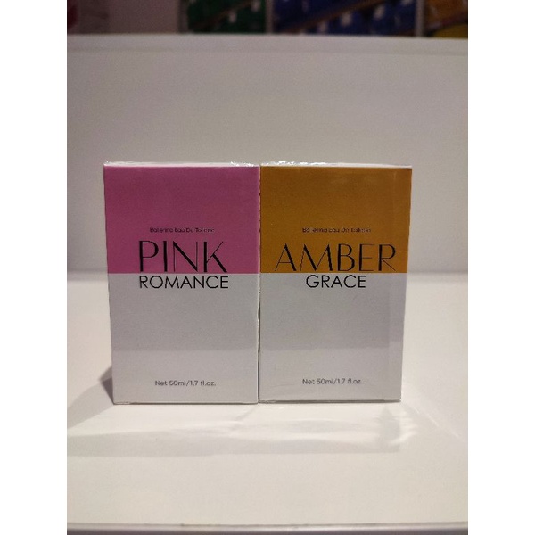 Miniso Perfume Parfum Ballerina EDT (Pink Romance & Amber Grace)