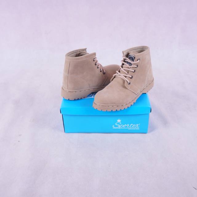 Sepatu Safety WANITA ujung besi type DM SUEDE by sportex