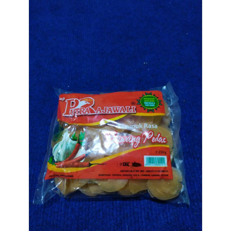 

krupuk bawang pedas 250 g