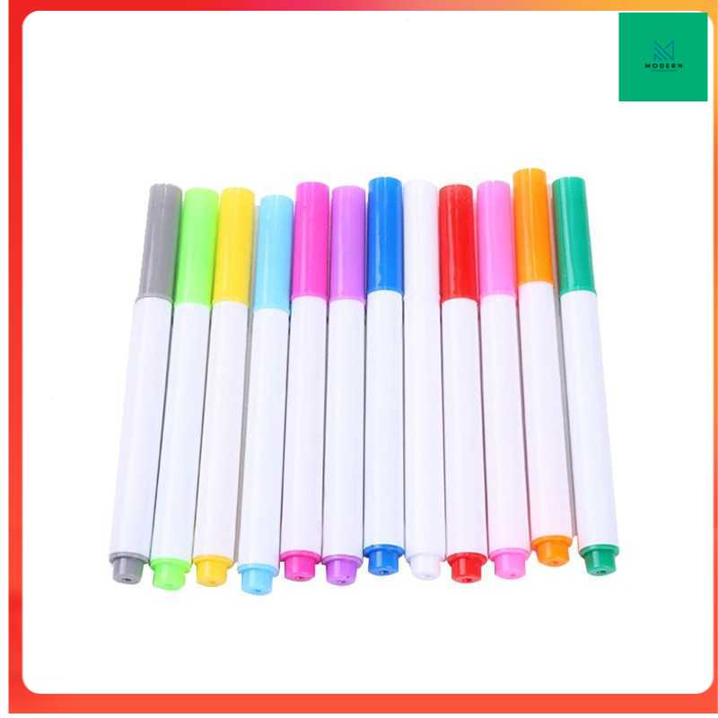TD - CCA KISSBUTY Kapur Liquid Chalk Erasable Pen Papan Tulis 12PCS - GP-96