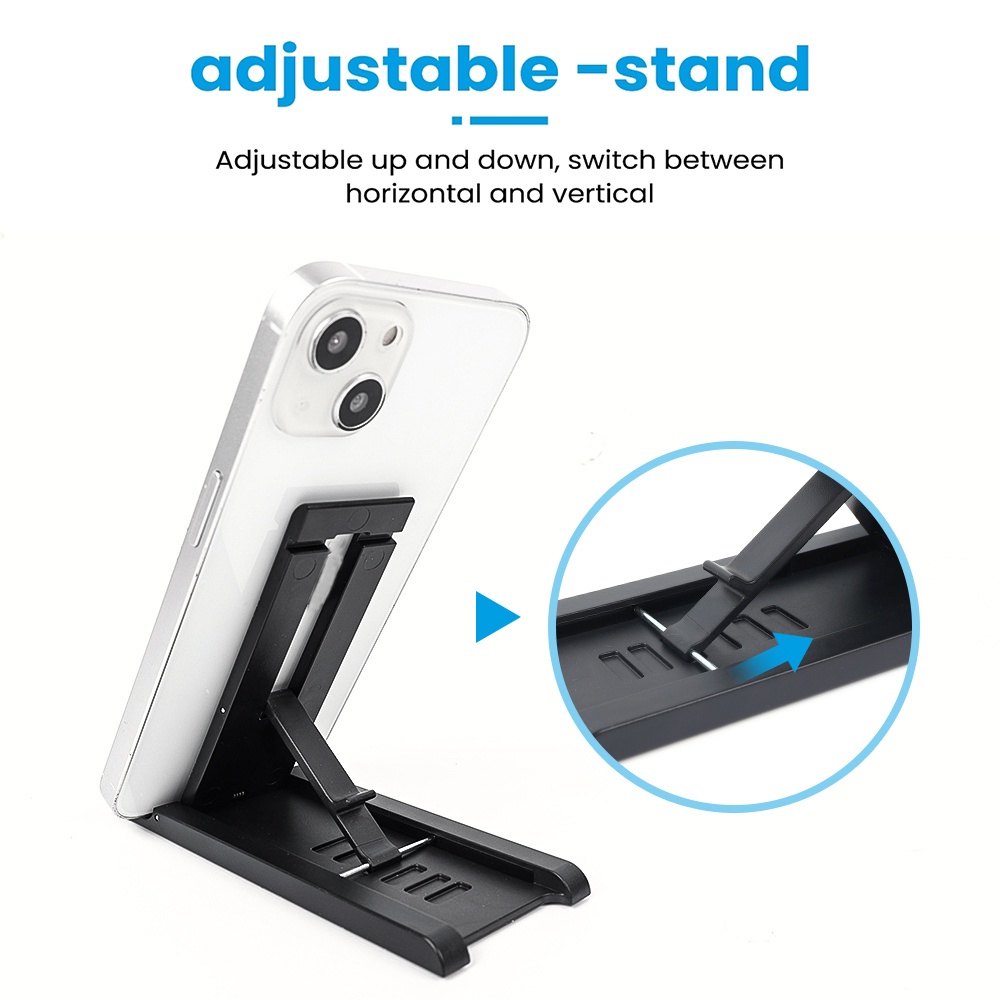 Stand Holder Hp Universal Mini Portable Anti slip Bisa Dilipat