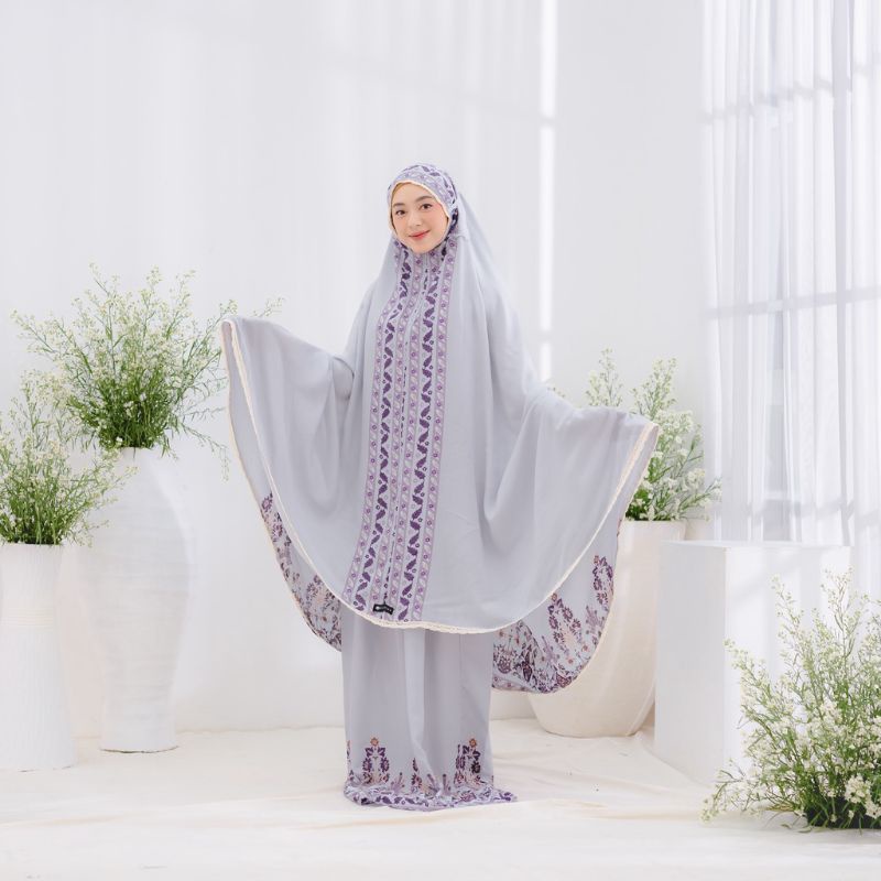 MUKENA ZIANISA BORDER AMSHIRA SERIES ALLSIZE