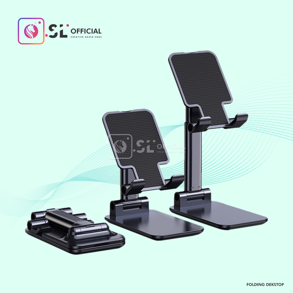 Phone Holder / Stand HP Tablet / Folding Desktop Murah