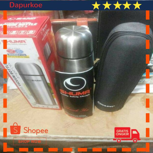 Grosir TERMOS AIR PANAS STAINLESS SHUMA 1 LITER TEBAL Keren