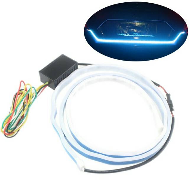 LED DRL SPOILER MOBIL SUV APV MPV | LAMPU LED FLEXIBLE HAZARD SEIN DAN REM 4 MODE