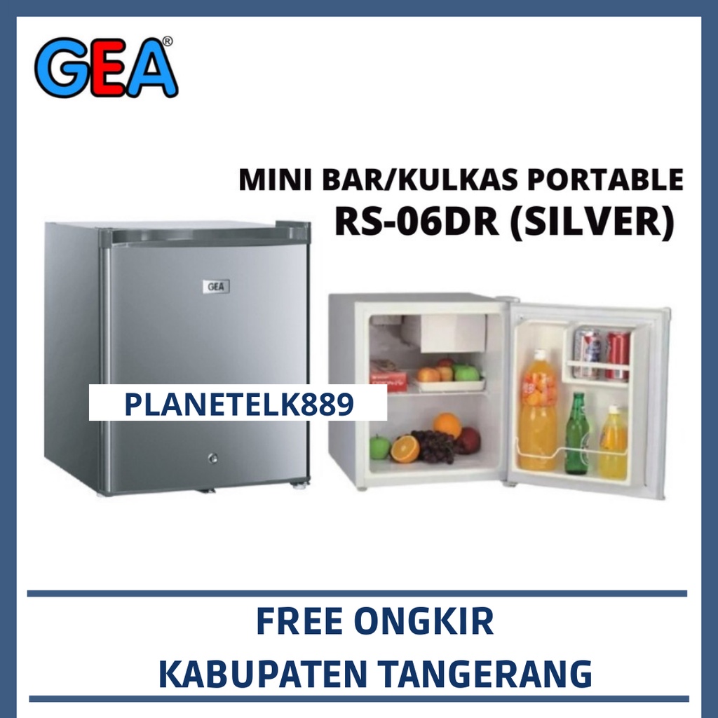 GEA RS-06DR KULKAS PORTABLE MINI BAR GEA