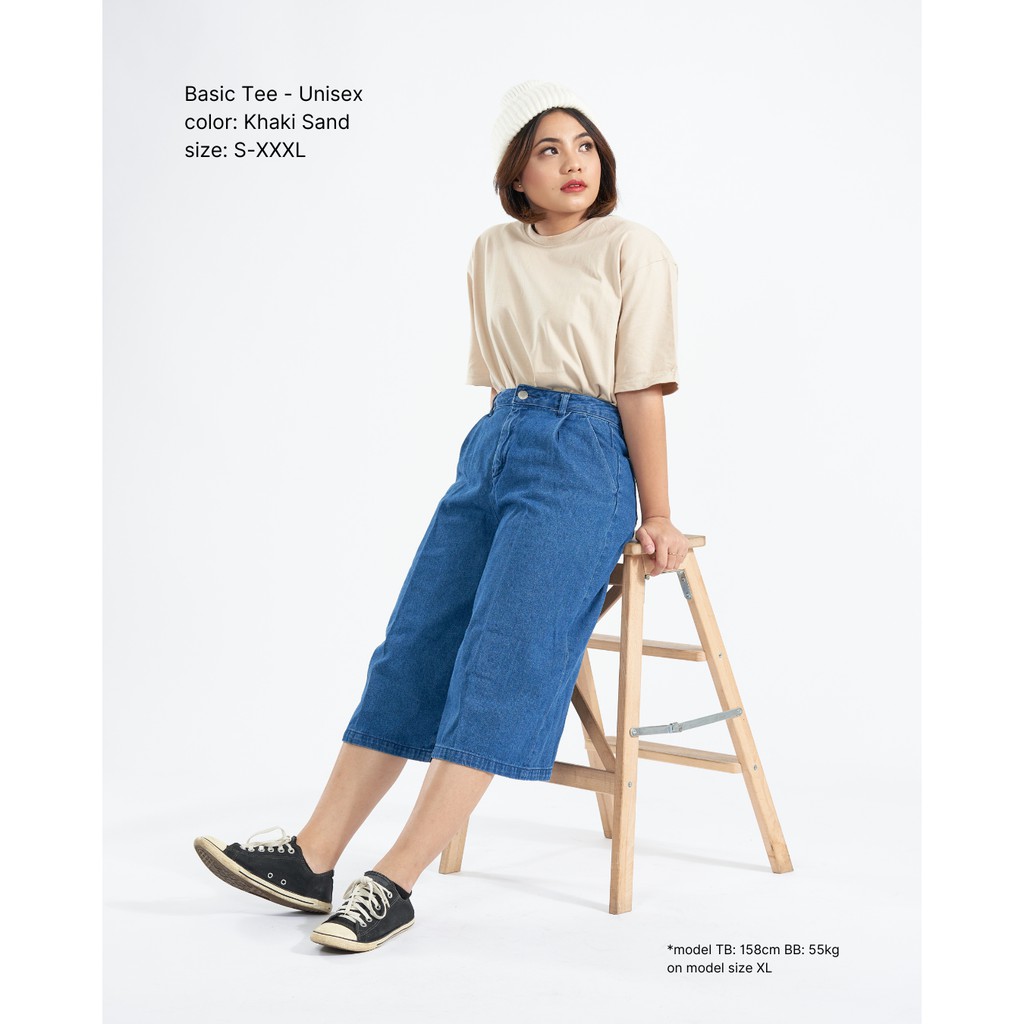 KAOS POLOS BASIC KHAKI SAND - TWOPERCENT