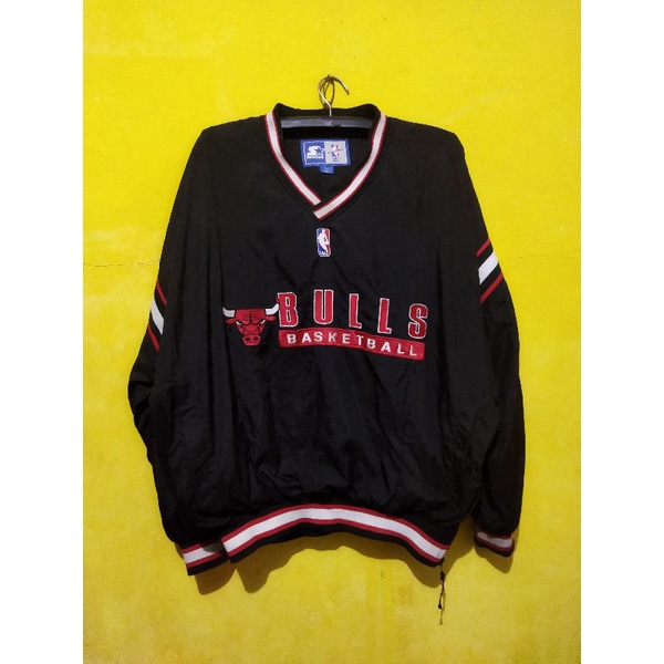 jaket starter chicago bulls