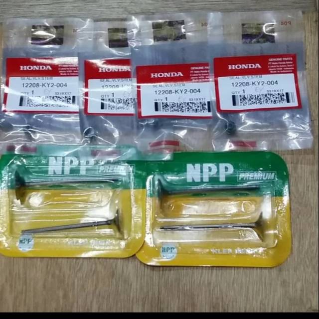 klep set cb 150r NPP ( 4pcs 2 in 2 ex ) + sil klep 4 pcs