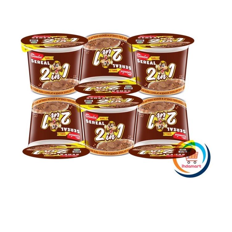 

[KODE SNW0P] Coco Crunch Simba Sereal Cup ( 2 in 1 )24 gram Isi 6 pcs