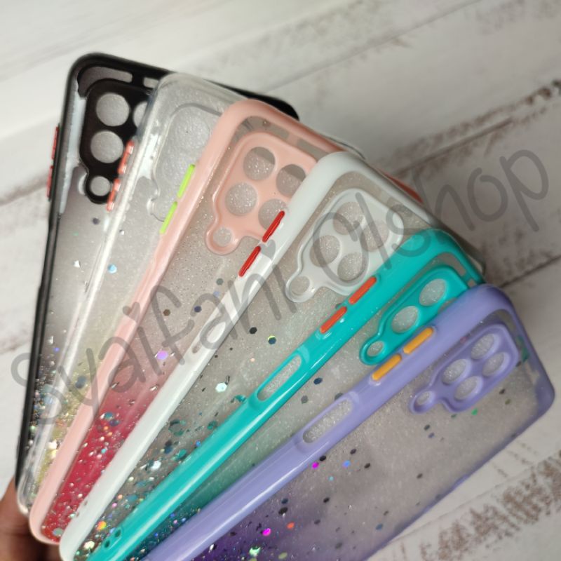Case Glitter Samsung A22 (4G) / SM-A225F / SM-A225F/DS / SM-A225M / SM-A225M/DS Softcase Glitter Blink