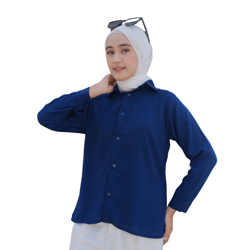 [Free Bross] KEMEJA POLOS BASIC WOLFIS BASIC SHIRT KEMEJA BASIC TOP Kemeja Polos Wanita Kemeja Wanita Lengan Panjang Kemeja Wanita Polos Kemeja Basic Wanita BASIC TOP KEMEJA BASIC // KEMEJA POLOS // KEMEJA WOLFIS