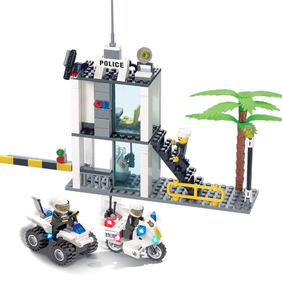 lego police motorcycle set