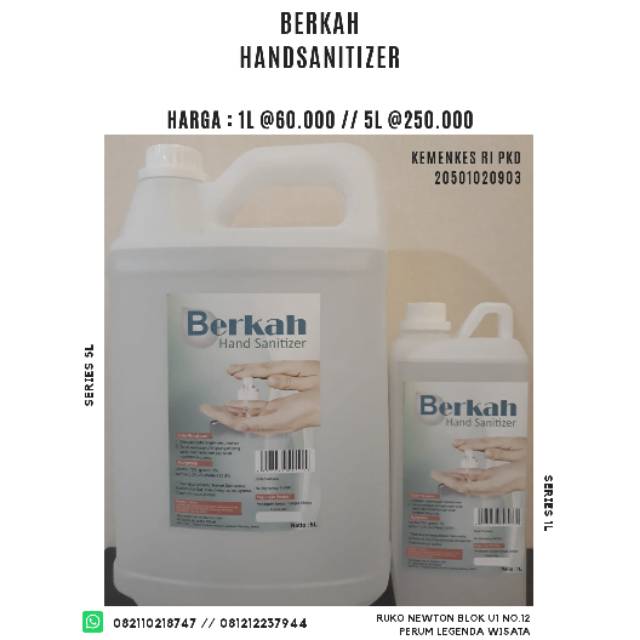 Hand sanitizer 5Liter